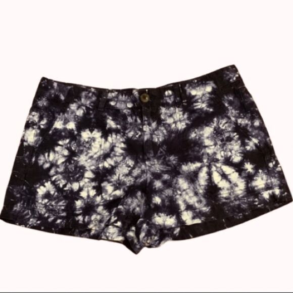 GAP Linen Blend Tie Dye Shorts Sz 2 - Picture 1 of 12